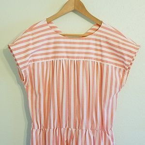 Vintage circle skirt dress